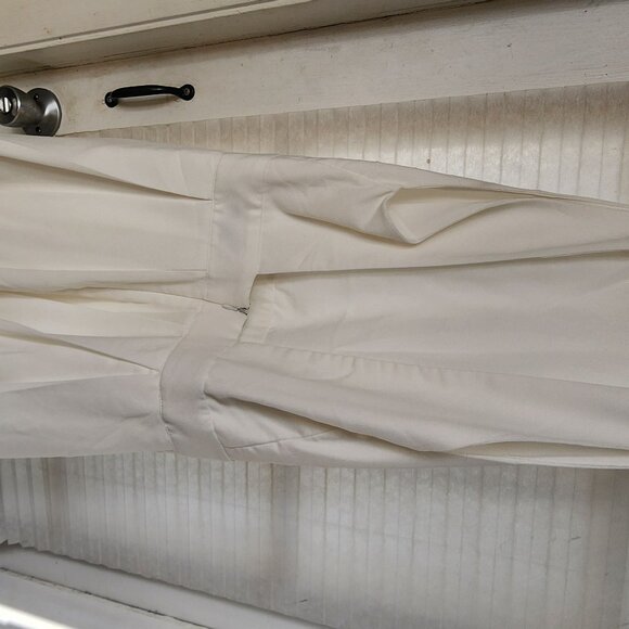 White haulted dress size m - Picture 8 of 9